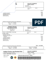 Instituto Técnico Juan Bautista Peña: Alumno: ORTIZ PEREZ, Tomás Alejo