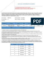 Confirma acordo de parcelamento