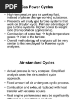 Gas Power Cycles