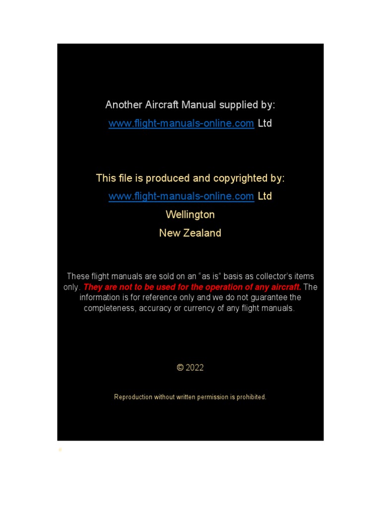 DO 328 FCOM | PDF