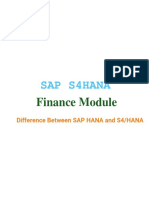 Difference Between and Finance