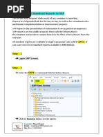 How To Find All in SAP