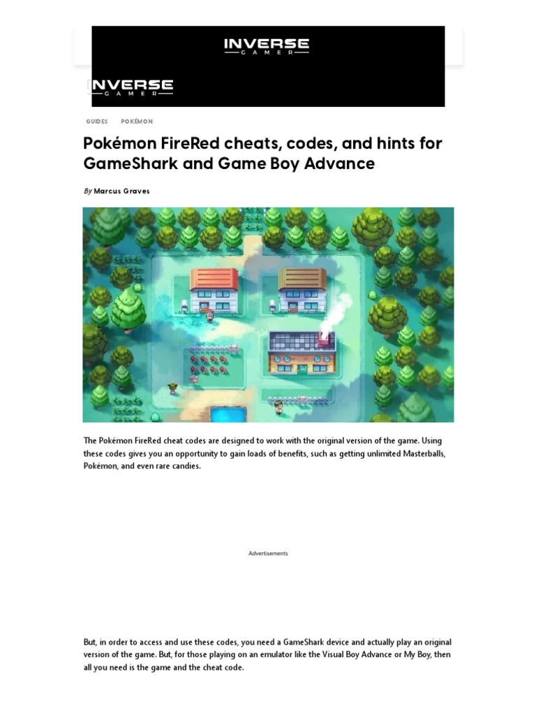 Cheats Pokemon Emerald: Lista Completa com Todos os Códigos