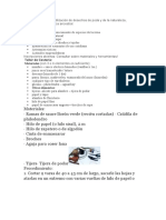 La Propuesta Es La Reutilización de Desechos de Poda y de La Naturaleza