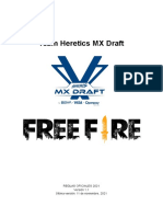 FREE FIRE Team Heretics MX Draft Reglas