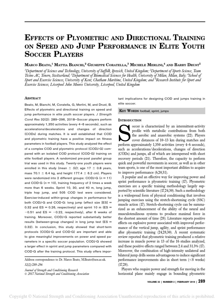 Paper 2 PDF Strength Training Statistics