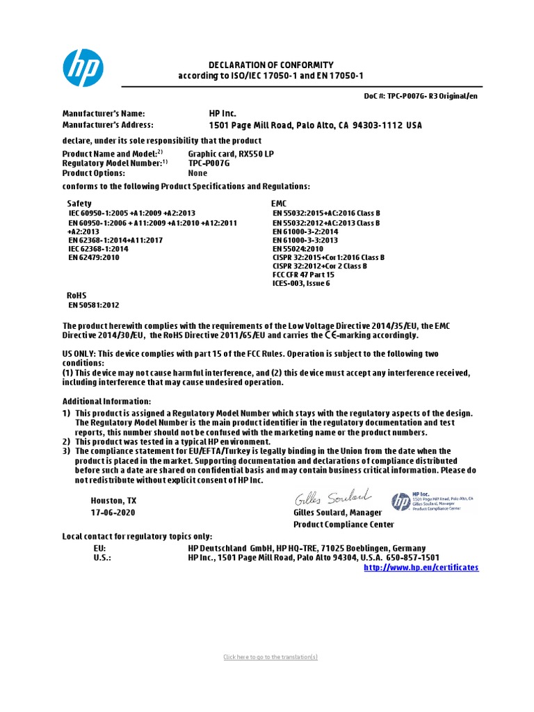 Confirmed JCA List As of Oct 22, 2012 Page 1