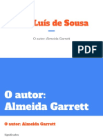 Frei Luís de Sousa - O Autor Almeida Garrett