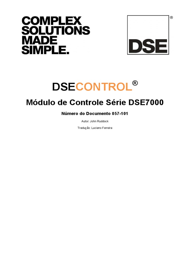 Dse 7000 Download Grátis Pdf Motores Rede De Computadores