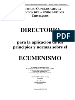 Directorio Ecumenismo Español