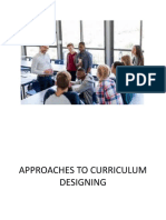 Approaches To Curriculum Designing