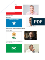 Partidos Politicos Con Su Presidente