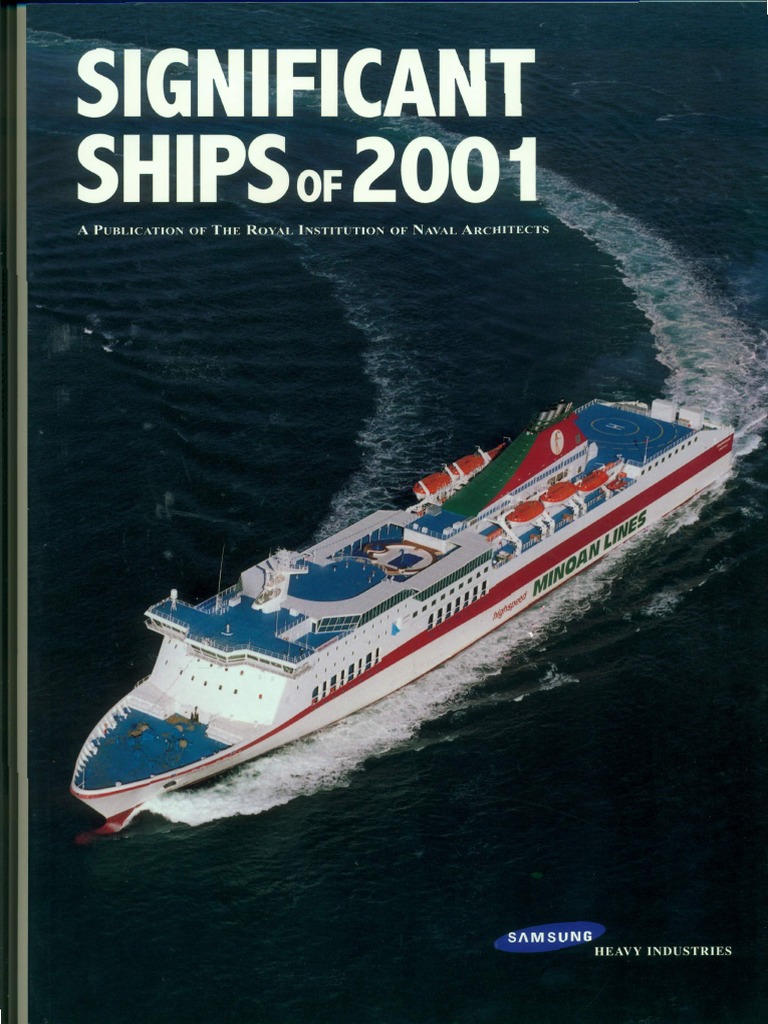 Significant Ships 2001 | PDF | Ships | Freight Transport