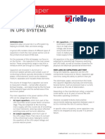 Whitepaper Capacitor Failure in UPS