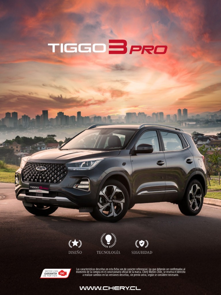 Ficha Técnica Tiggo 3 PRO PDF