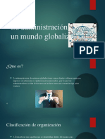 La Administración en Un Mundo Globalizado