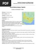 Alerta Inumet
