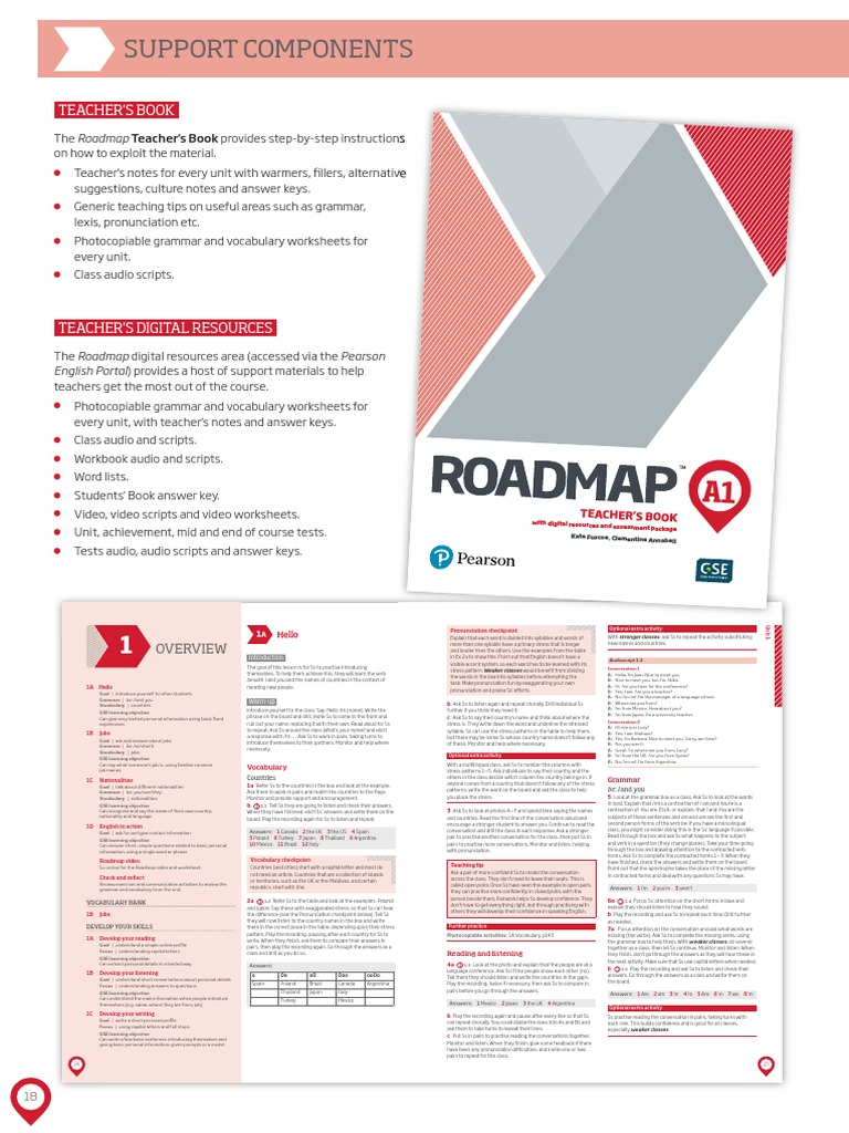 Roadmap A1 TB - p011 | PDF | Stress (Linguistics) | English Language