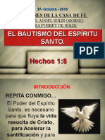 El Bautismo Del Espíritu Santo.