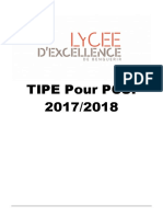 PCSI-TIPE Hydrogene PAC