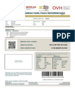 Forma de Ingreso para Pago Referenciado: YBH839B T968441