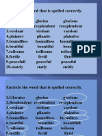 Antonym and Synonym Powerpoint Presentation