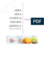 Rigo Camarena - Josep - Unidad 8. Primera Vista. Historia Dietetica. Claculo de Las Necesidades Energéticas