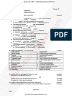 Commerce - BFM - Semester 5 - 2018 - November - Marketing in Financial Services Mfs Cbcgs