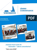 Plan de Trabajo Visionados Lideres Comunitarios 2023