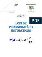 Cours PROBA Licence Pro