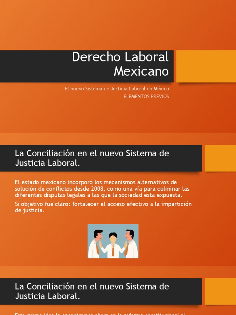 Justicia Laboral en México: Conciliación Efectiva | PDF | Derecho ...