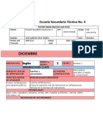 Lesson Plan Trimestre 2 2nd Grade  