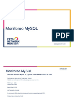 PRTG Monitoreo MySQL