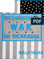 Holly Sklar, Washington's War On Nicaragua