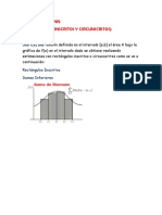 Suma de Riemann rectángulos inscritos y circunscritos