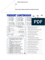 Present Continuous Tense 4