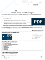 Teste Seu Certificado Certisign