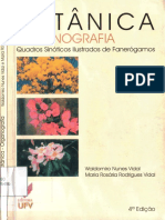 Botânica Organografia - Vidal & Vidal (4 Edição)