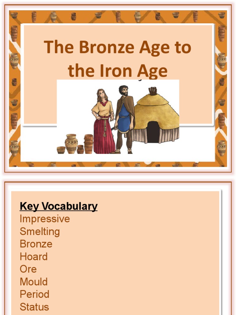 Bronze Age To Iron Age PPT Lesson 1 PDF