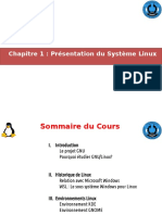 Chapitre 1 PrÃ©sentation Du SystÃ Me Linux