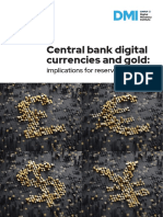 Central Bank Digital Currencies and Gold 1