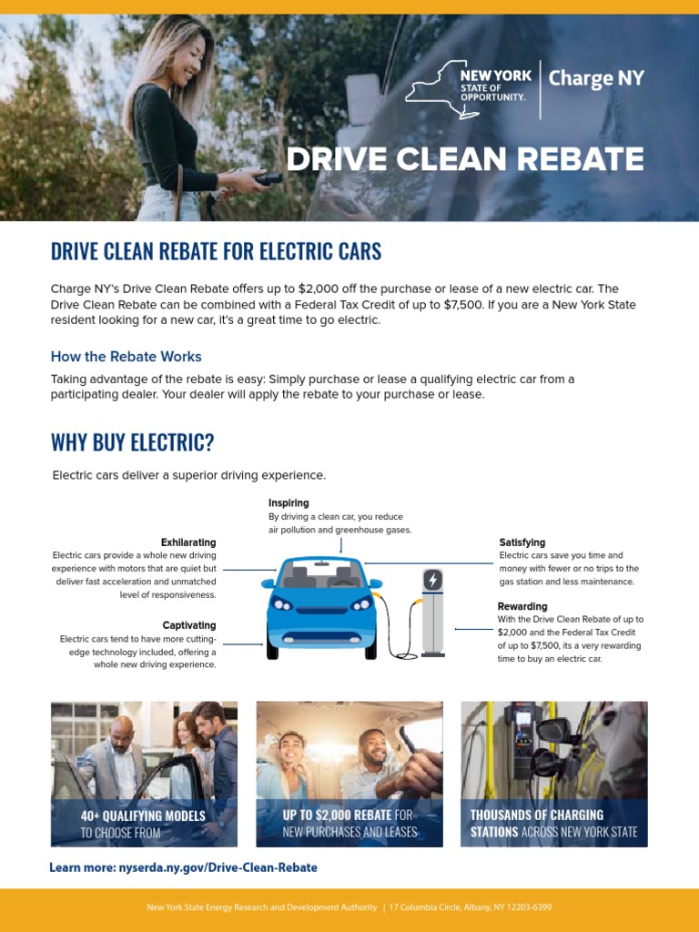 Drive Clean Rebate Fact Sheet Download Free PDF Plug In Hybrid