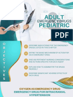 Adult and Pediatric Emergency Drugs