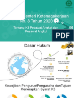 Permenaker 8 Tahun 2020 PAA - Revisi