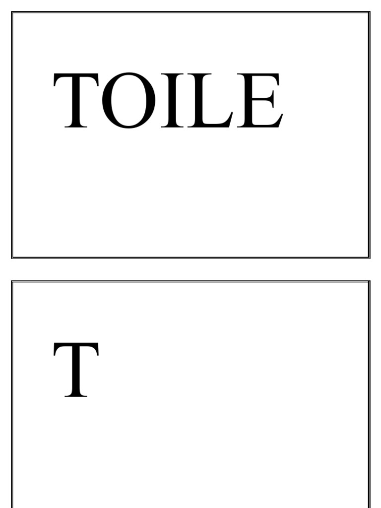 Toilet | PDF