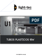 Tubos Plastico 18W 1 1