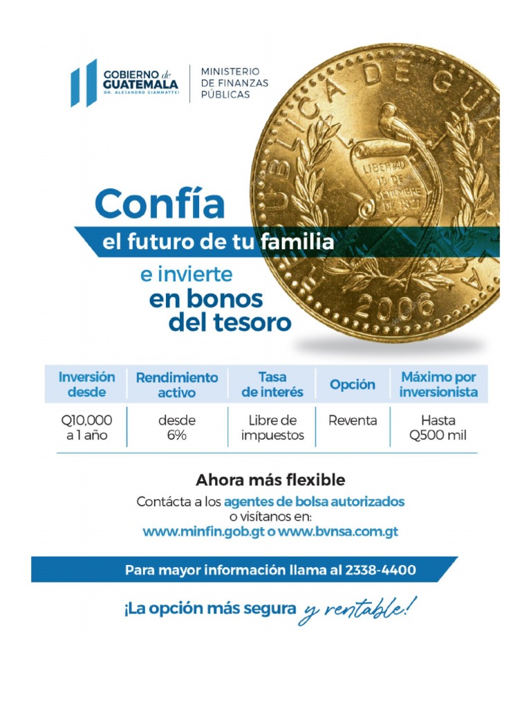 Bono Del Estado de Guatemala PDF