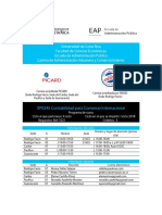 XP0245 Contabilidad para Comercio Internacional - I-2018