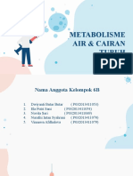 KLP 6B Metabolisme Air Dan Cairan Tubuh