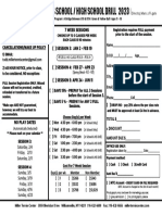 Junior Tennis School - & - High School Drill - Sess